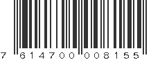 EAN 7614700008155