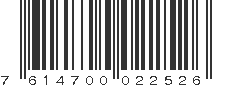 EAN 7614700022526