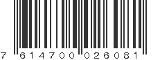 EAN 7614700026081
