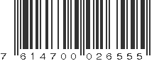 EAN 7614700026555