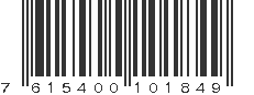 EAN 7615400101849