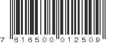 EAN 7616500012509
