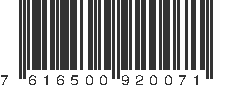 EAN 7616500920071