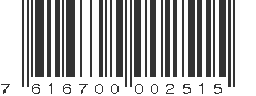 EAN 7616700002515