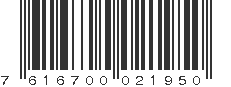 EAN 7616700021950
