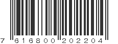 EAN 7616800202204