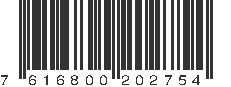 EAN 7616800202754