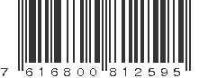 EAN 7616800812595