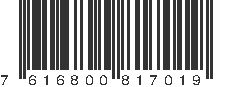EAN 7616800817019