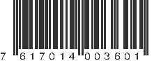 EAN 7617014003601