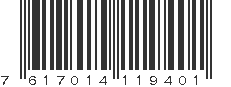 EAN 7617014119401