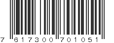 EAN 7617300701051
