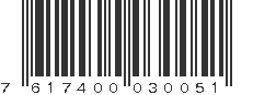 EAN 7617400030051