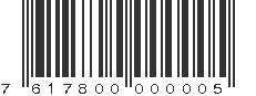 EAN 7617800000005