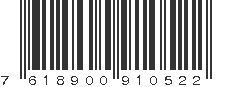 EAN 7618900910522