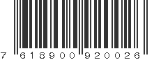 EAN 7618900920026