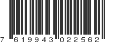 EAN 7619943022562