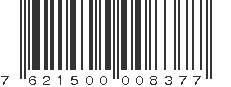 EAN 7621500008377