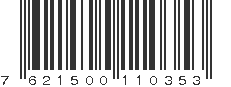 EAN 7621500110353