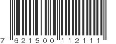 EAN 7621500112111