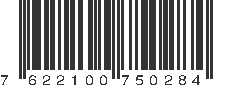 EAN 7622100750284