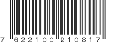 EAN 7622100910817