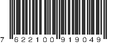 EAN 7622100919049
