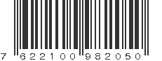 EAN 7622100982050
