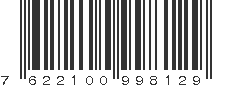 EAN 7622100998129