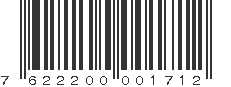 EAN 7622200001712