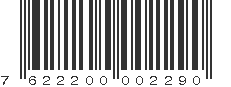 EAN 7622200002290