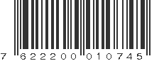 EAN 7622200010745
