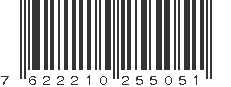 EAN 7622210255051