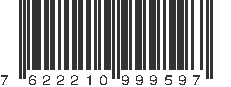 EAN 7622210999597