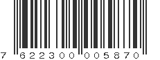 EAN 7622300005870