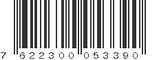 EAN 7622300053390
