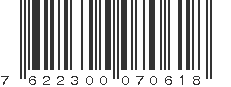 EAN 7622300070618