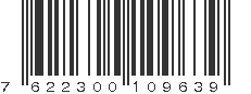 EAN 7622300109639