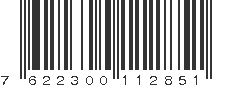 EAN 7622300112851