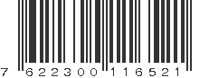 EAN 7622300116521
