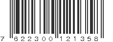 EAN 7622300121358