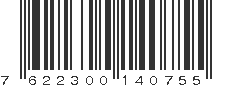 EAN 7622300140755