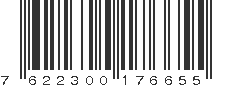 EAN 7622300176655
