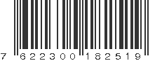 EAN 7622300182519