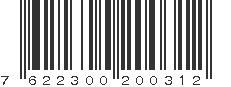 EAN 7622300200312