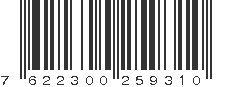 EAN 7622300259310