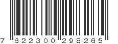 EAN 7622300298265