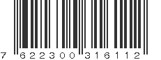 EAN 7622300316112