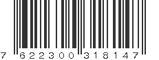 EAN 7622300318147