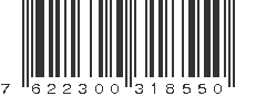 EAN 7622300318550